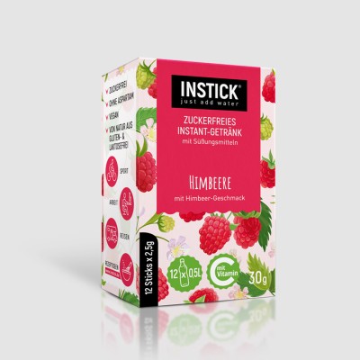 INSTICK ΡΟΦΗΜΑ ΣΕ ΣΚΟΝΗ ΓΙΑ 0,5lt ΒΑΤΟΜΟΥΡΟ (12 x σακουλάκι 2,5g)