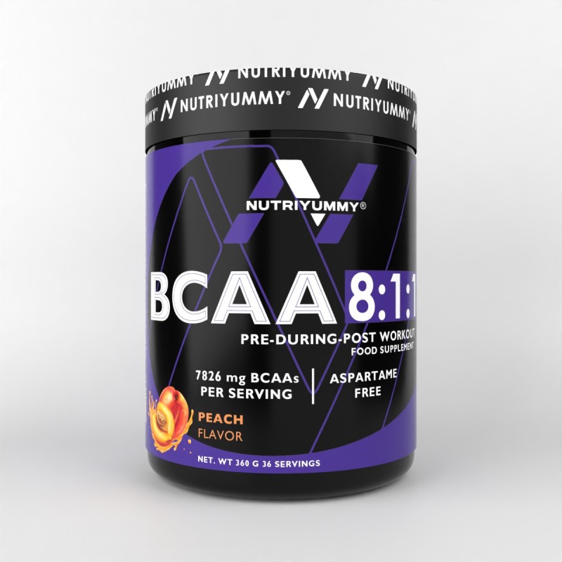 NUTRIYUMMY BCAA 8:1:1 PEACH FLAVOR 360G