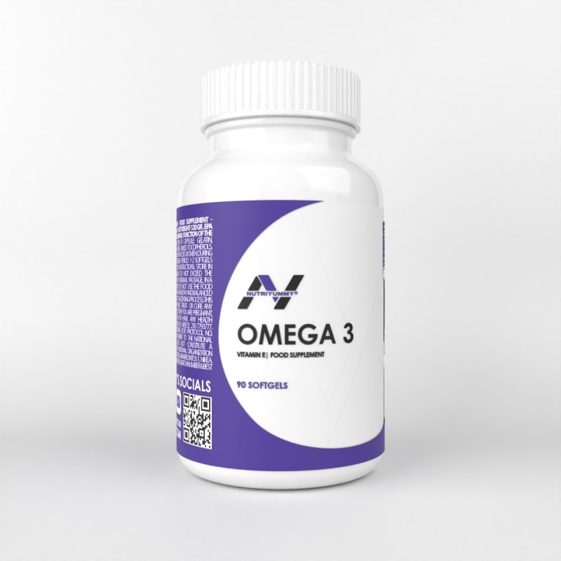 NUTRIYUMMY OMEGA 3 90 SOFTGELS