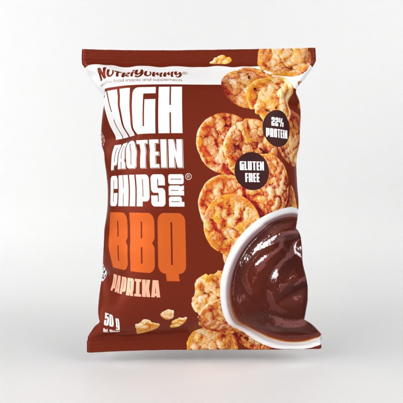 NUTRIYUMMY PROTEIN CHIPS BBQ 50G