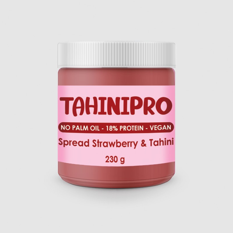 NUTRIYUMMY TAHINIPRO SPREAD TAHINI & STRAWBERRY 230g