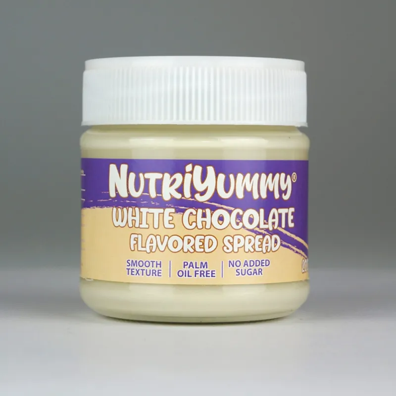 NUTRIYUMMY WHITE CHOCOLATE FLAVORED SPREAD 200g