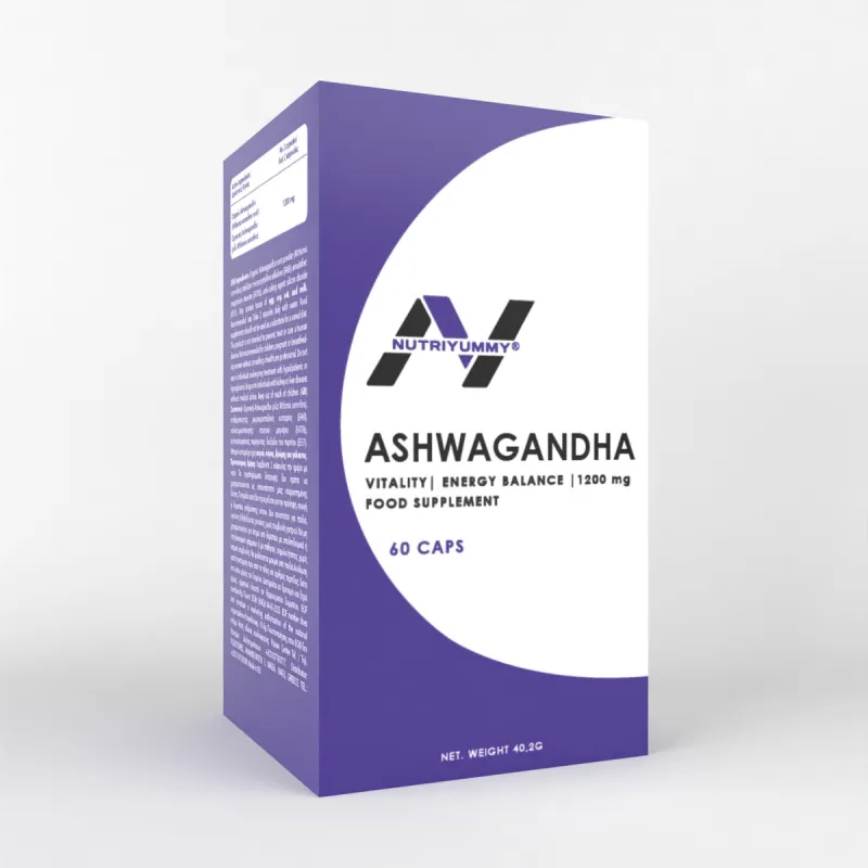 NUTRIYUMMY ASHWAGANDHA 1200mg 60 CAPS