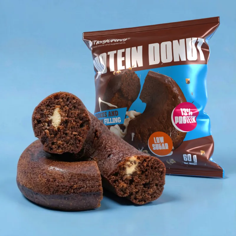 NUTRIYUMMY PROTEIN DONUT COOKIES AND CREAM 60G