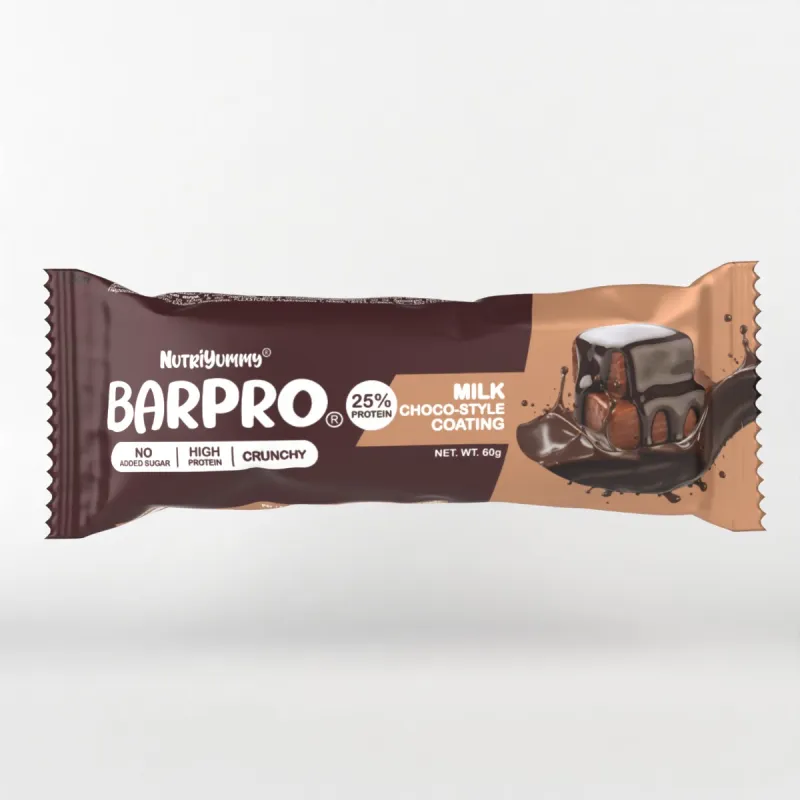 NUTRIYUMMY BARPRO MILKY CHOCOLATE 60G 
