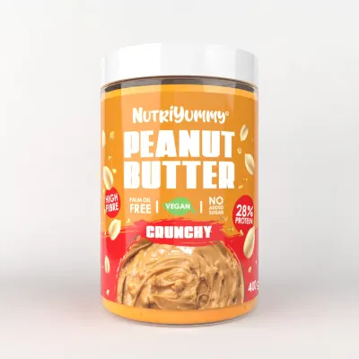 NUTRIYUMMY ΦΥΣΤΙΚΟΒΟΥΤΥΡΟ CRUNCHY 400G 