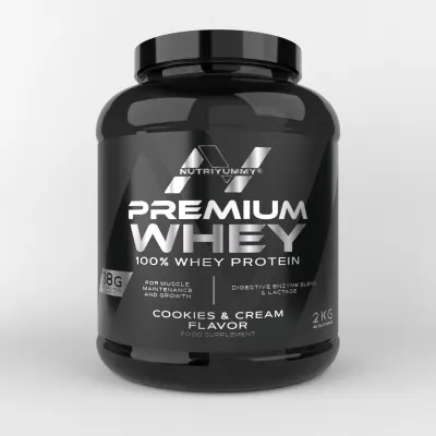 NUTRIYUMMY PREMIUM WHEY COOKIES & CREAM 2KG