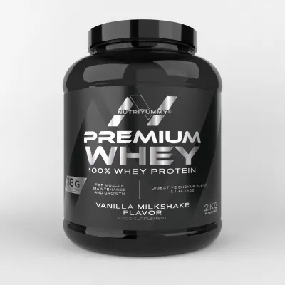 NUTRIYUMMY PREMIUM WHEY VANILLA MILKSHAKE 2KG