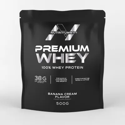 NUTRIYUMMY PREMIUM WHEY BANANA CREAM 500G
