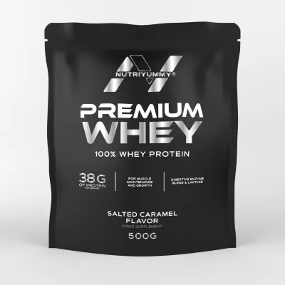 NUTRIYUMMY PREMIUM WHEY SALTED CARAMEL 500G