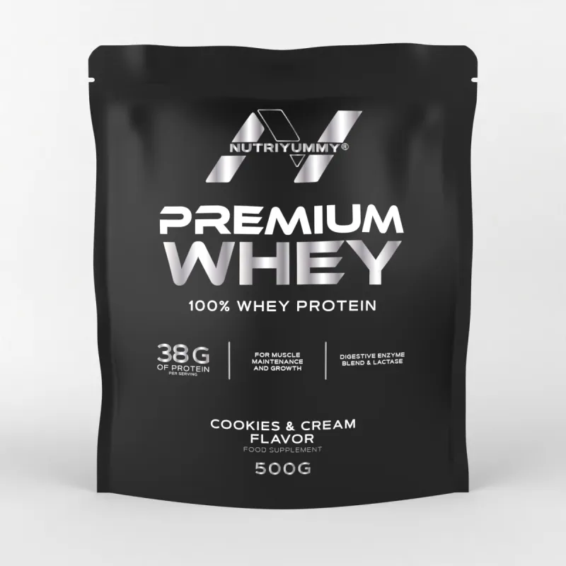 NUTRIYUMMY PREMIUM WHEY COOKIES & CREAM 500G