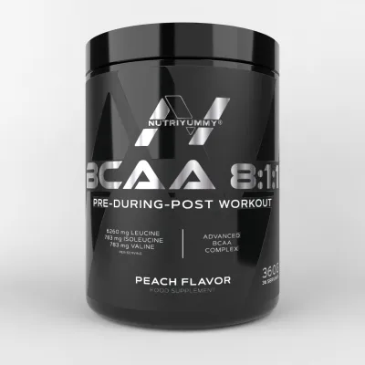 NUTRIYUMMY BCAA 8:1:1 PEACH FLAVOR 360G