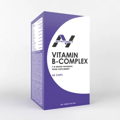 NUTRIYUMMY VITAMIN B-COMPLEX 60 CAPS