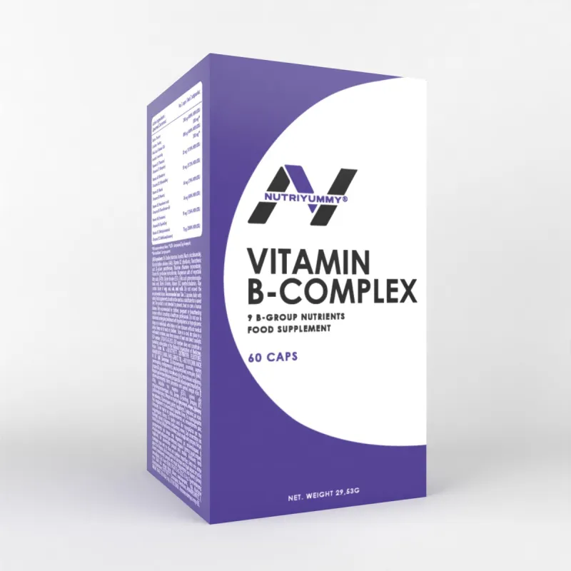 NUTRIYUMMY VITAMIN B-COMPLEX 60 CAPS