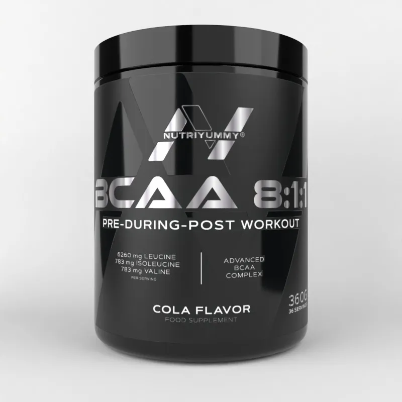 NUTRIYUMMY BCAA 8:1:1 COLA FLAVOR 360G
