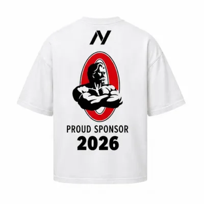 NUTRIYUMMY x Mr. Olympia T-shirt – White Edition (Large)
