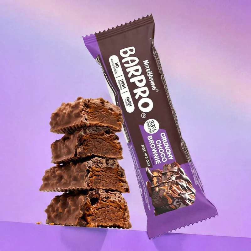 NUTRIYUMMY BARPRO CRUNCHY CHOCO BROWNIE 60G