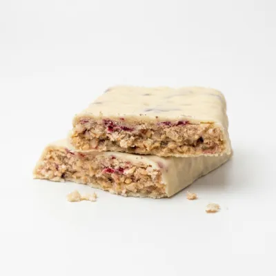 NUTRIYUMMY FLAPJACK WHITE CHOCOLATE COATING, CRANBERRIES & YOGURT 80G