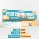 NUTRIYUMMY NO ADDED SUGAR PROTEIN PRALINES WHITE CHOCOLATE 50G