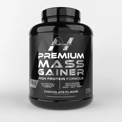 NUTRIYUMMY PREMIUM MASS GAINER CHOCOLATE 3KG