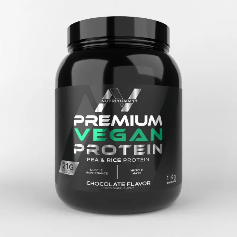 NUTRIYUMMY PREMIUM VEGAN PROTEIN CHOCOLATE 1KG