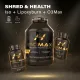 GOLD ISOMAX SHRED & HEALTH - CHOCOLATE (Isomax Chocolate 2Kg & Lipoxyburn Ultra & O3max 120caps) 