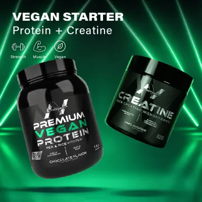 VEGAN STARTER (Vegan Protein 1 Kg & Creatine) 