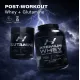 POST-WORKOUT WHEY + GLUTAMINE - CHOCOLATE (Premium Whey Chocolate 2 Kg & Glutamine) 