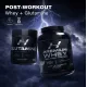 POST-WORKOUT WHEY + GLUTAMINE - VANILLA (Premium Whey Vanilla 2Kg & Glutamine) 