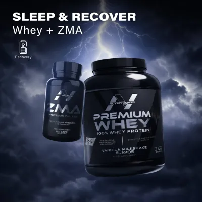 SLEEP & RECOVER - VANILLA(Premium Whey Vanilla 2Kg & Zma) 