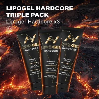 LIPOGEL HARDCORE TRIPLE PACK ( 3 τμχ Lipogel Hardcore)