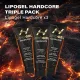 LIPOGEL HARDCORE TRIPLE PACK ( 3 τμχ Lipogel Hardcore)