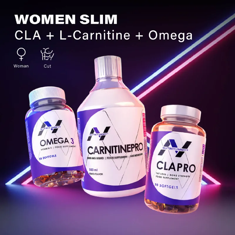 WOMEN SLIM (Cla & L-carnitine 500mL & Omega 3 ) 
