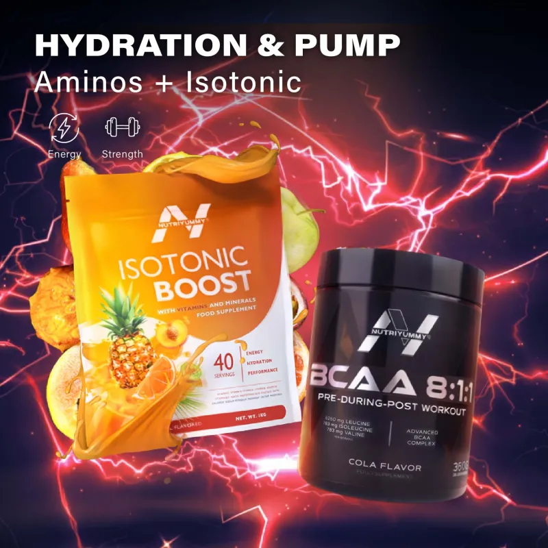 HYDRATION & PUMP (Bcaa Cola & Isotonic) 