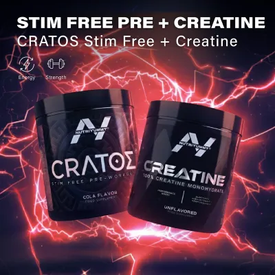 STIM-FREE PRE + CREATINE (Creatine & Cratos Stim-Free) 