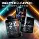 PREMIUM ISOLATE MUSCLE STACK - VANILLA (Premium Isolate Vanilla 2Kg & Creatine & Bcaa Cola) 