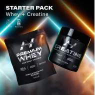 STARTER PROTEIN + CREATINE - VANILLA (Premium Whey Vanilla 500g & Creatine) 