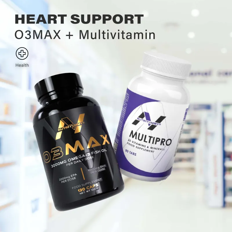 HEART SUPPORT (O3max 120caps & Multipro) 