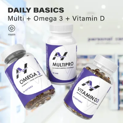 DAILY BASICS (Multipro & Omega 3 & Vit. D3) 