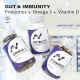 GUT & IMMUNITY (Probio10 & Vit. D3 & Omega 3) 
