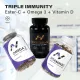 TRIPLE IMMUNITY (Vit D3 & Ester-c & Omega 3) 