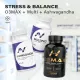 STRESS & BALANCE (Ashwagandha & Multipro & O3max ) 
