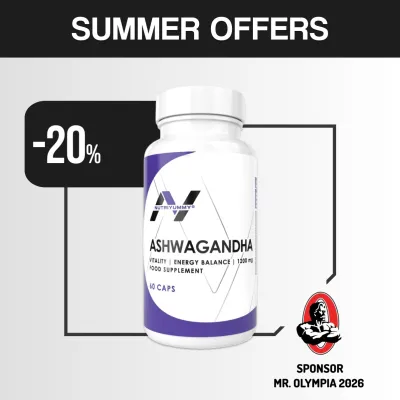 NUTRIYUMMY ASHWAGANDHA 1200mg 60 CAPS
