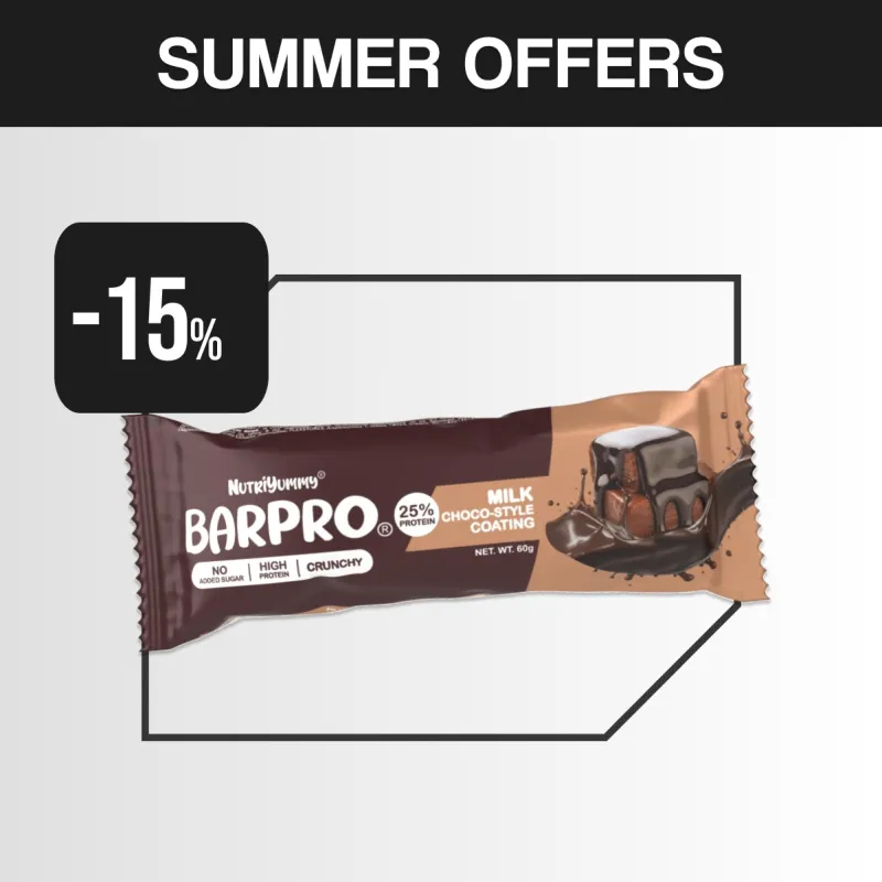 NUTRIYUMMY BARPRO MILKY CHOCOLATE 60G 