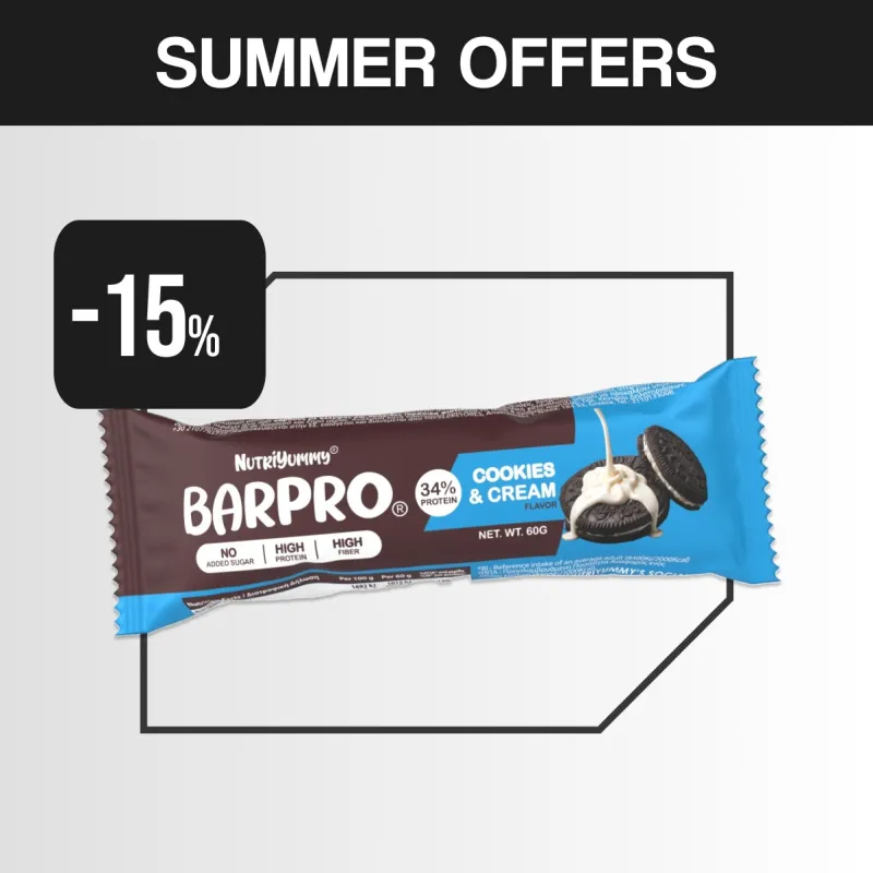 NUTRIYUMMY BARPRO COOKIES & CREAM 60 G