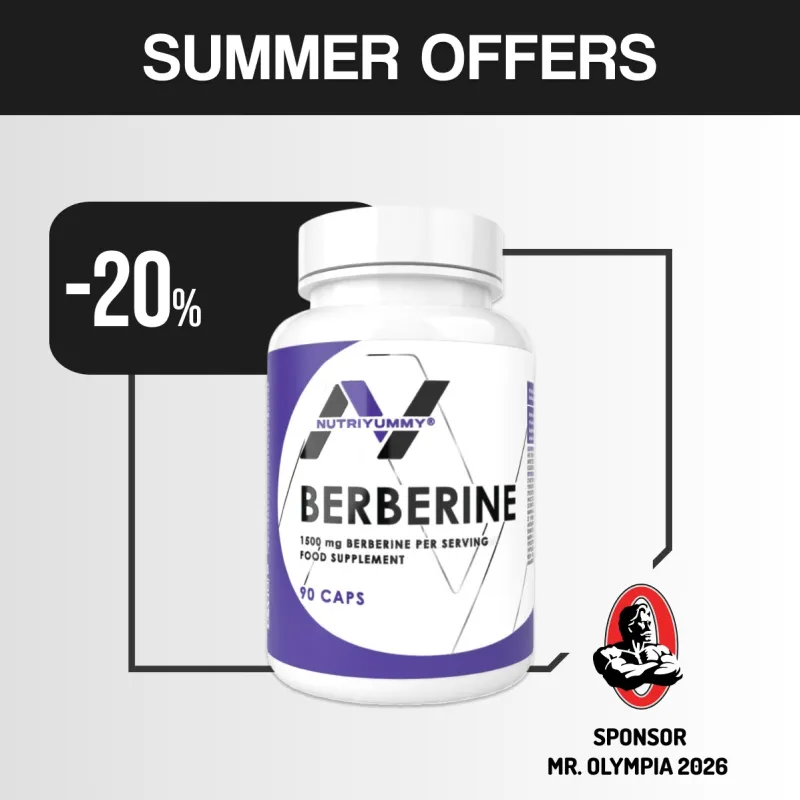 NUTRIYUMMY BERBERINE 90 CAPS