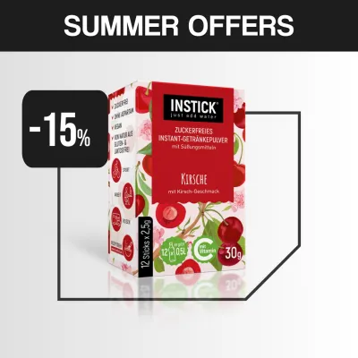 INSTICK ΡΟΦΗΜΑ ΣΕ ΣΚΟΝΗ ΓΙΑ 0,5lt ΚΕΡΑΣΙ (12 x σακουλάκι 2,5g)