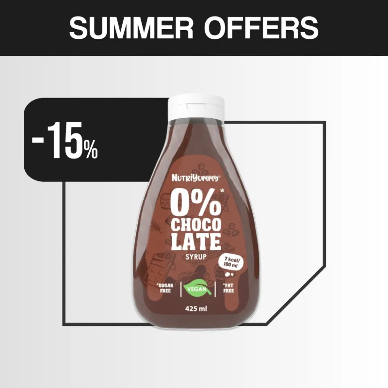 NUTRIYUMMY 0% SYRUP CHOCOLATE 425ML