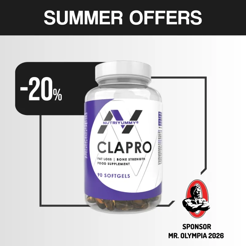 NUTRIYUMMY CLAPRO 90 SOFTGELS