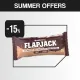 NUTRIYUMMY FLAPJACK MILK CHOCOLATE 80G
